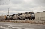 NS SD60E Locomotive leading a train